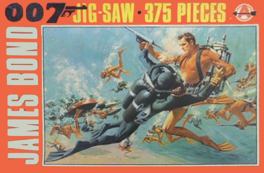 Thunderball: Bond And Diver Battle Scene