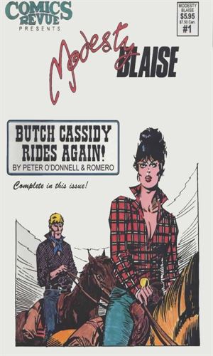 Comics Revue Presents Modesty Blaise - Butch Cassidy Rides Again!